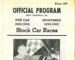 Bobby Schnars - Stateline Speedway Program, 1966. Bobby Schnars - Stateline Speedway Program, 1966.
