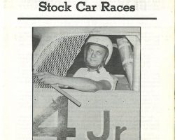 Ron Blackmer - Stateline Speedway Program, 1966.