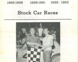 Ron Blackmer - Stateline Speedway Program, 1968.