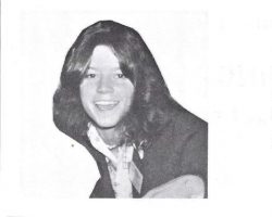 Leda Peterson's 1976 Buffalo Breski's program profile.