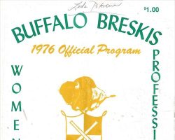 1976 Buffalo Breski's Program Cover