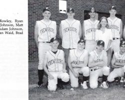 2002 Frewsburg Central School baseball team.