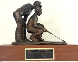 Jack Fulford's Italian American 2002 trophy.