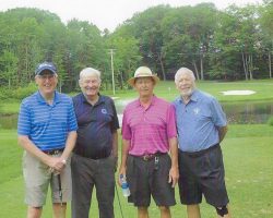 Joe Johnson, Stan Marshaus, Don Husted and Paul Gluck, champions of 2017 CSHOF tournament. Joe Johnson, Stan Marshaus, Don Husted and Paul Gluck, champions of 2017 CSHOF tournament.