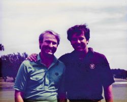 Mark O’Meara, Masters and British Open Champion, with Stan Marshaus. Mark O’Meara, Masters and British Open Champion, with Stan Marshaus.