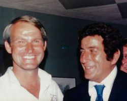 Stan Marshaus with entertainer Tony Bennett. Stan Marshaus with entertainer Tony Bennett.