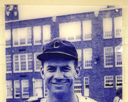 Art Asquith photo at  the Cassadaga Valley Central School Gymnasium.