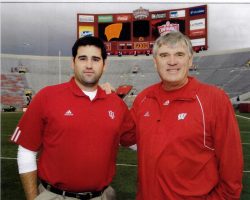 Bob Palcic with son Joe, 2006.