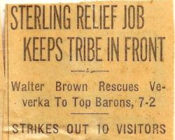 Sterling Relief Job Keeps Tribe In Front. 1943.