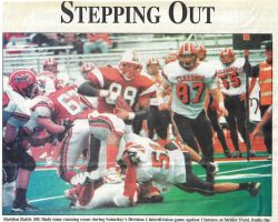 Stepping Out. September 23, 2000.