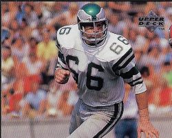 Bill Bergey trading card, Upper Deck - 1997.