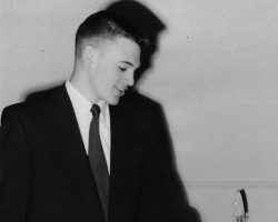 Bill Radack YMCA award dinner. 1953.