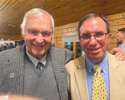 CSHOF inductees Bill Rollinger (1996) and Bruce Johnson (2023).