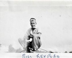 Bill Rexford, circa 1949. Photo by Don Short.