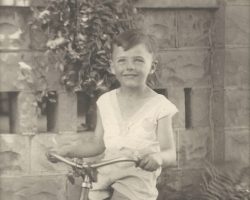 Bill Rexford on bike.