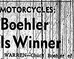 Boehler Is Winner. May 10, 1965. Boehler Is Winner. May 10, 1965.