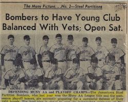Bombers to Have Young Club Balanced With Vets; Open Sat. 1953.