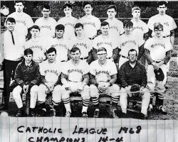 Cardinal Mindszenty High School baseball team, 1968. Cardinal Mindszenty High School baseball team, 1968.