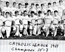 Cardinal Mindszenty High School baseball team, 1969. Cardinal Mindszenty High School baseball team, 1969.