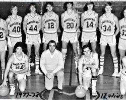 Cardinal Mindszenty High School basketball team, 1977-78. Cardinal Mindszenty High School basketball team, 1977-78.