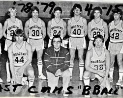 Cardinal Mindszenty High School basketball team, 1978-79. Cardinal Mindszenty High School basketball team, 1978-79.