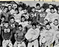 Cardinal Mindszenty High School football team, 1952 Cardinal Mindszenty High School football team, 1952.