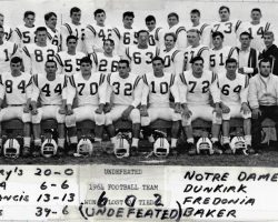 Cardinal Mindszenty High School football team, 1964. Cardinal Mindszenty High School football team, 1964.