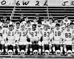 Cardinal Mindszenty High School football team, 1970. Cardinal Mindszenty High School football team, 1970.