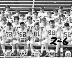 Cardinal Mindszenty High School football team, 1971. Cardinal Mindszenty High School football team, 1971.