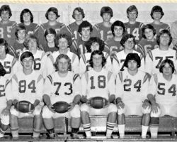 Cardinal Mindszenty High School football team, 1973. Cardinal Mindszenty High School football team, 1973.