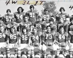 Cardinal Mindszenty High School football team, 1976. Cardinal Mindszenty High School football team, 1976.