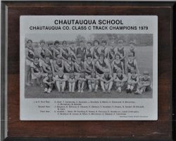 Chautauqua track, 1979. Chautauqua track, 1979.