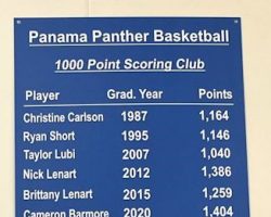 Christine Carlson, first member of the Panama 1000 point club. Christine Carlson, first member of the Panama 1000 point club.