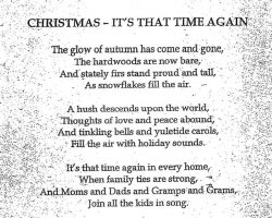 Christmas - Its That Time Again by Art Asquith.