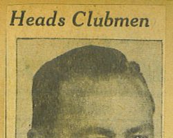 Heads Clubmen. 1941. Clayt Webeck 1941
