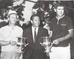 Dick Cole on right. Dick Cole on right.