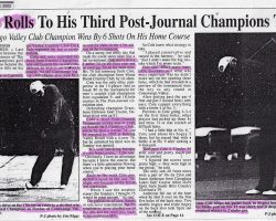 Cole Rolls To His Third Post-Journal Champions Title. Page 1.<em>Post-Journal</em> (Jamestown). May 20, 2002. Cole Rolls To His Third Post-Journal Champions Title. Page 1. May 20, 2002.