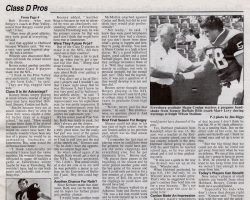 Playing At A Small School Can Have Big Rewards. Page 2. September 7, 2001.