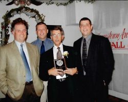 Tom D'Angelo and his sons - Tim Todd and Tom, Jr., 2003.