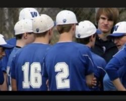 Doug Kaltenbach coaching his team.