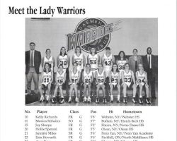 Daemen College basketball roster. 1998-99.