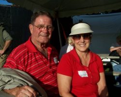 Mr. and Mrs. Jim DeSantis (brother of inductee Lou DeSantis).