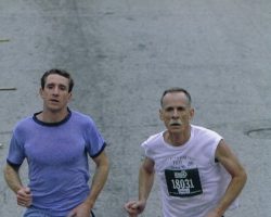 Doc and Jesse at Georgia Publix Half Marathon.