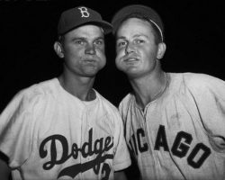 Big League Chew. Don Zimmer and Nellie Fox (right) both played baseball in the PONY League at Diethrick Park (nee Municipal Stadium). Fox played for the Jamestown Falcons in 1944. Zimmer played for the Hornell Dodgers in 1950 and was named the league's Most Valuable Player. Don Zimmer and Nellie Fox