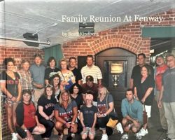 <em>Family Reunion At Fenway</em> book by Scott Kindberg.