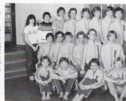 Frewsburg Boys Swimming Team, 1984.