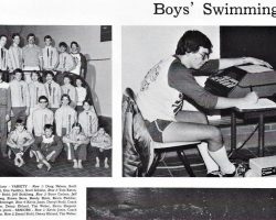 Frewsburg Boys Swimming Team, 1985.