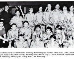 Frewsburg Boys Swimming Team, 1986.