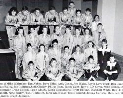Frewsburg Boys Swimming Team, 1989.