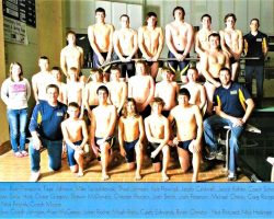 Frewsburg Boys Swimming Team, 2011.